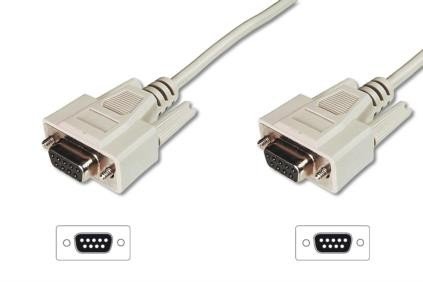 Kabel połączeniowy DSUB9 DIGITUS RS232, 5 m Digitus