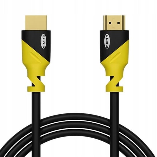 Kabel Przewód Adapter Hdmi-Hdmi Yellow 5M 4K Blow