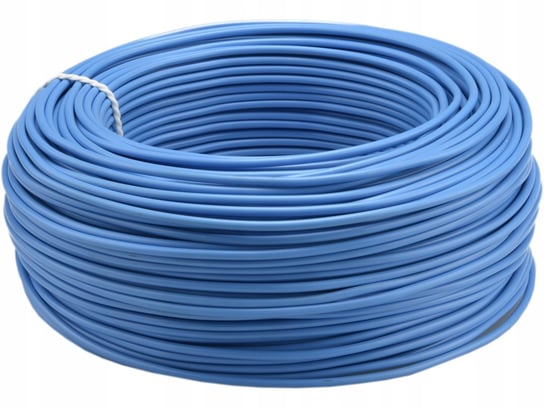 Kabel przewód drut DY 750V 1mm2 niebieski 100m ELEKTROKABEL