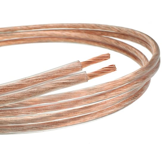 Kabel (przewód) głośnikowy z czystej miedzi 2x 0.75mm2 - 10m Polska miedź