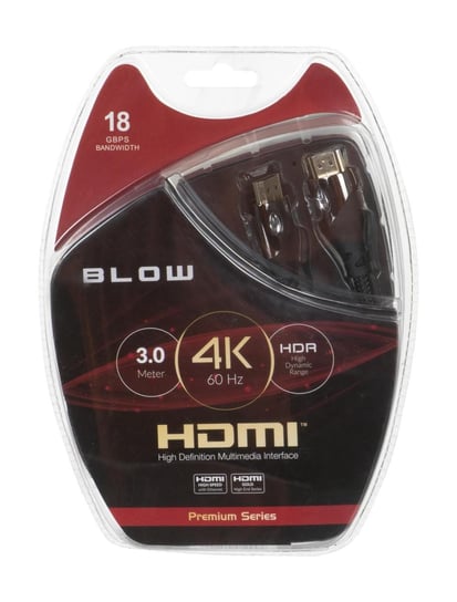 Kabel przewód HDMI 2.0 BLOW 3D ultra HD 4K 3m Blow