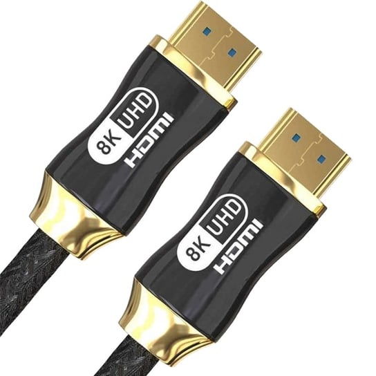 Kabel Przewód Hdmi 2.1 Z Oplotem 8K 60Hz 48Gbps 5M Bezmarkowe