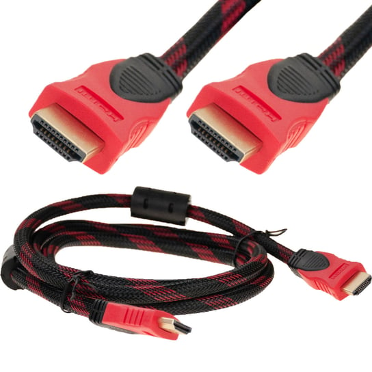 Kabel Przewód Hdmi - Hdmi 1,5M 3D 4K Full Hd Oplot MARTOM