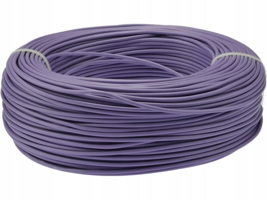 Kabel przewód linka giętki LGY 1mm2 fioletowy 100m ELEKTROKABEL