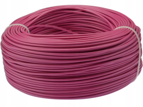 Kabel przewód linka giętki LGY 1mm2 różowy 100m ELEKTROKABEL