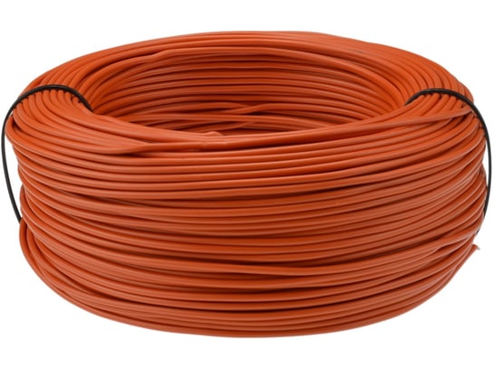 Kabel przewód linka LGY 0,50mm2 pomarańczowy 100m ELEKTROKABEL