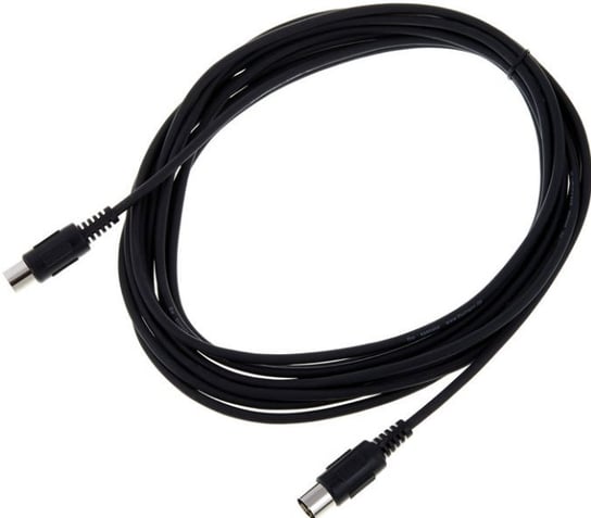 Kabel przewód MIDI 5 pin 6 m the sssnake czarny Inny producent