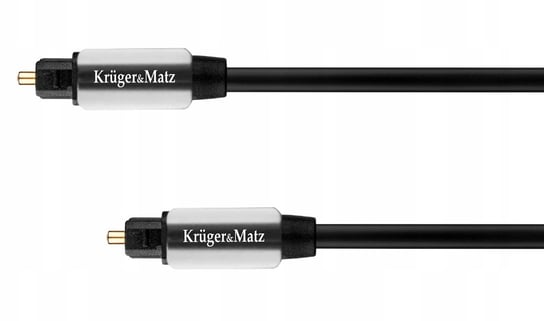 Kabel Przewód Optyczny Audio Toslink Premium 0,5M Krüger&Matz