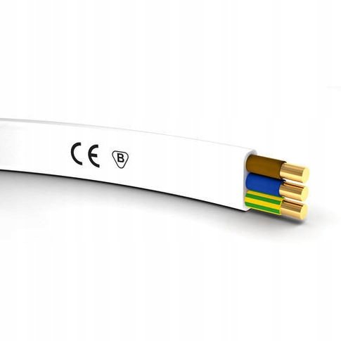 Kabel Przewód prądowy DRUT YDYp 3x1,5 Cu 750V 1mb LED-ONE