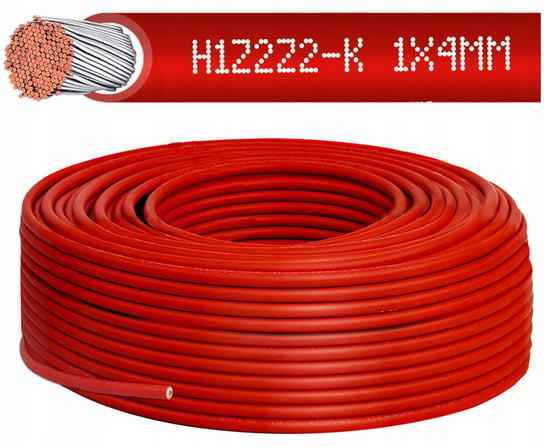 Kabel Przewód Solarny H1Z2Z2-K Mc4 Czerwony 4Mm2 Inna marka