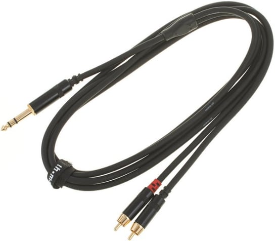 Kabel Przewód Sygnałowy Jack 6,3 Mm - Rca 1,5 M Inna marka