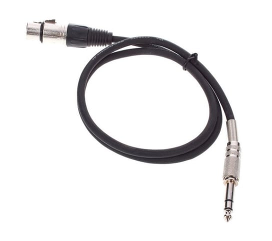 Kabel przewód sygnałowy Jack 6,3 mm - XLR 0,9 m the sssnake Inny producent