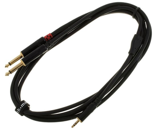 Kabel przewód sygnałowy mini Jack - Jack 6,3 mm 1,5 m pro snake Inny producent