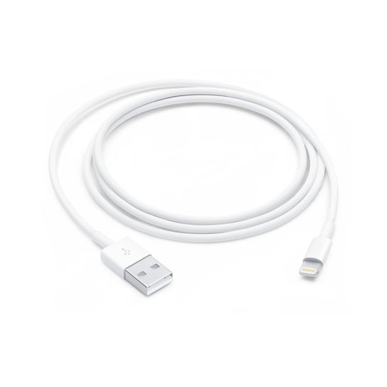 Kabel przewód USB-A - Lightning 1m  biały Tradebit