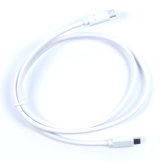 Kabel Przewód Usb-C Do Usb-C  1M 30W Biały Tradebit