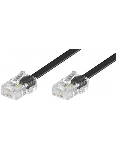 Kabel przyłączeniowy modularny ISDN - Długość kabla 10 m Goobay