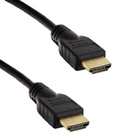 Kabel Riff HDMI V1.4 Ethernet typ A z filtrem - 19/19 męski/męski Pozłacany 3m Czarny Confortime