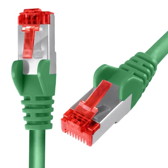 Kabel RJ45 CAT 6 S/FTP AWG27 LSZH zielony 15m Spacetronik