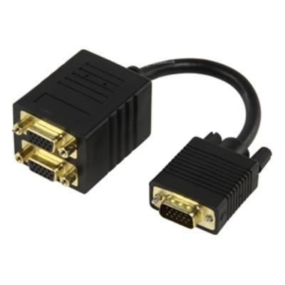 Kabel rozgałęźny Vga 2x kabel VGA ze złotą płytką, 15 cm- Inna marka