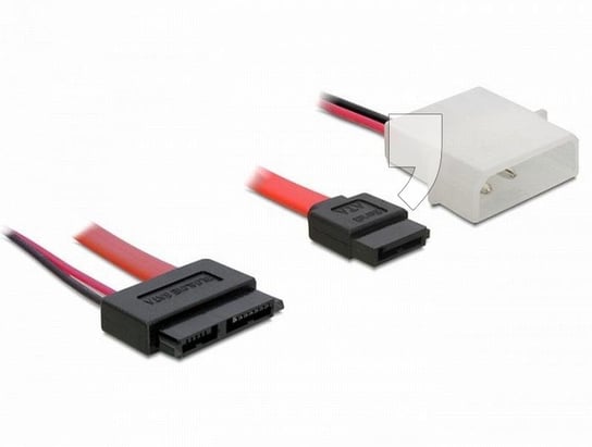 Kabel SATA Slimline - Molex/SATA GEMBIRD CC-SATA-C2, 0.3 m Gembird