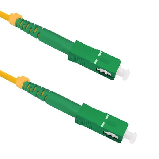 Kabel SC/APC - SC/APC QOLTEC, 1.5 m Qoltec