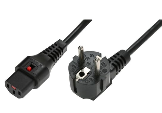 Kabel Schuko - IEC C13 ASSMANN IEC-EL182S, 2 m Assmann
