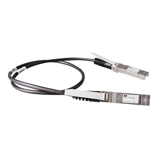 Kabel sieciowy HPE — 65 cm SFP+ — Do urządzeń sieciowych — Pierwszy koniec: 1 x SFP+ — Drugi koniec: 1 x SFP+ Inna marka