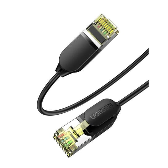 Kabel sieciowy UGREEN NW149, Ethernet RJ45, Cat.7, F/FTP, 1m (czarny) uGreen