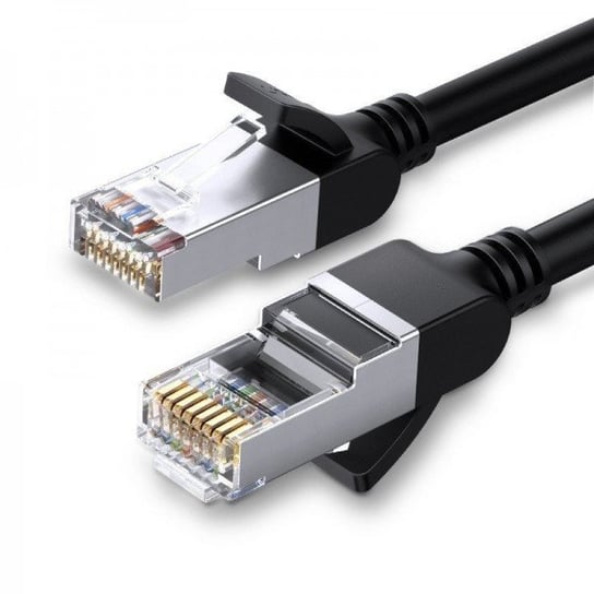 Kabel sieciowy UGREEN z metalowymi wtyczkami, Ethernet RJ45, Cat.6, UTP, 0.5m, czarny uGreen