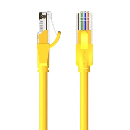 Kabel sieciowy UTP CAT6 Vention IBEYF RJ45 Ethernet 1000Mbps 1m żółty Vention