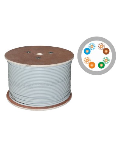 Kabel sieciowy UTP kat.5e PVC Eca Q-LANTEC - 500m - 10 lat gwarancji Q-Lantec