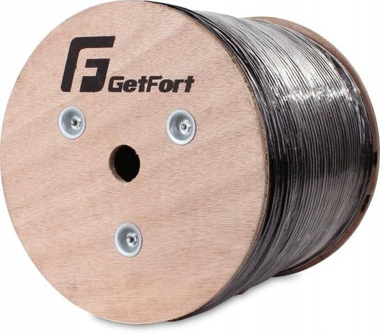 KABEL SKRĘTKA GETFORT CAT.6 F/UTP UV ŻELOWANY 500m Inna marka