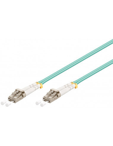 Kabel światłowodowy, Multimode (OM3) Aqua - Długość kabla 2 m Goobay