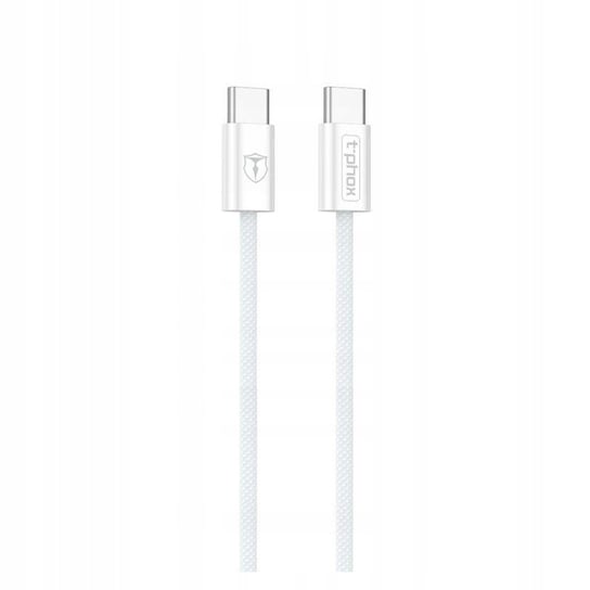 Kabel Szybki Power Delivery USB TYP C USBC 60W 3A CC15 2m biały Przewód do Szybkiego ładowania Telefonu GSM-HURT