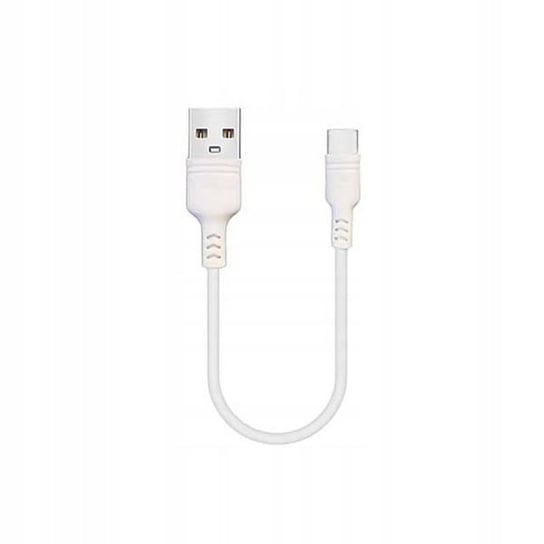 Kabel Typ C USBC USB A USBA do powerbanka krótki 5A QC 3.0 30cm biały TYPu C TypC GSM-HURT
