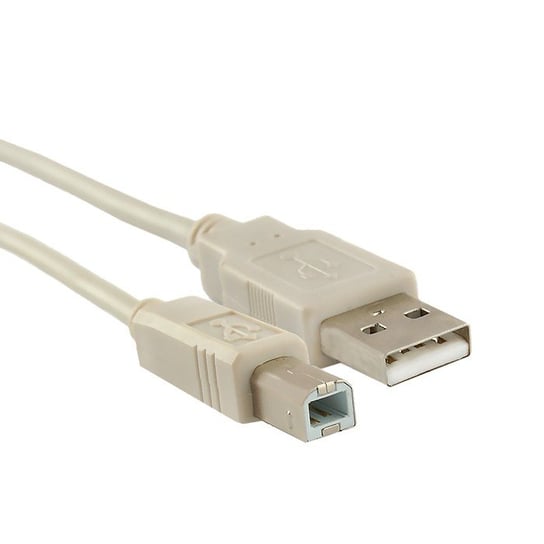 Kabel USB 2.0 do drukarki A męski | B męski | 3m Qoltec
