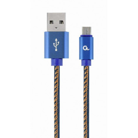 KABEL USB 2.0-MICRO USB 2.0 GEMBIRD CC-USB2J-AMMBM-1M-BL Gembird