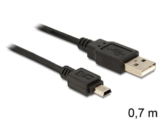 Kabel USB 2.0 - mini USB DELOCK, 70 cm Delock