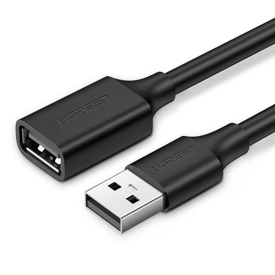 Kabel USB 2.0 przedłużający UGREEN US103, 3m (czarny) uGreen
