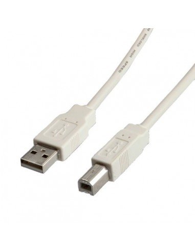 Kabel USB 2.0 Typ A M - B M 0.8m szary Inna marka