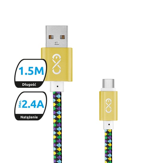 Kabel USB 2.0 - USB-C EXC Diamond, 1.5 m EXC