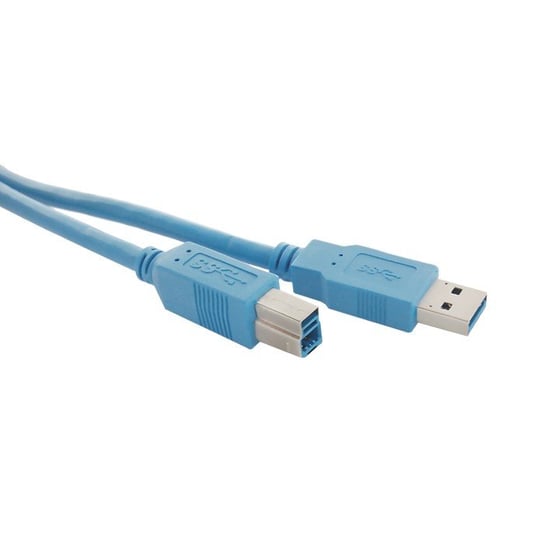 Kabel USB 3.0 do drukarki A męski | B męski | 1m Qoltec