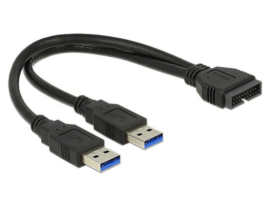 Kabel USB 3.0 Pinheader - 2 x USB-A 3.0 DELOCK, 25 cm Delock