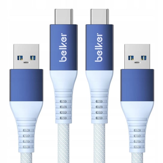 Kabel USB 3.1 Gen USB-C 1 m 2szt 10 Gb/s Niebieski Inna marka
