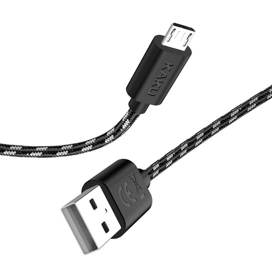 Kabel USB 3A 1M MICRO USB KAKU KSC-106 Szybkie Ładowanie Quick Charge 3.0 i Transmisja Danych czarny KAKU