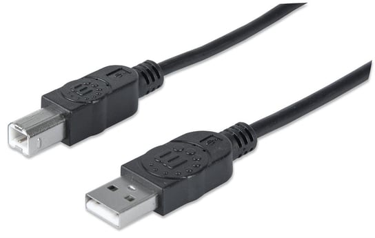 Kabel USB A-B M/M Manhattan USB 2.0 Hi-Speed 1,8m Manhattan