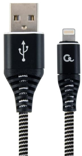 Kabel USB-A - Lightning GEMBIRD Premium CC-USB2B-AMLM-1M-BW, 1 m Gembird