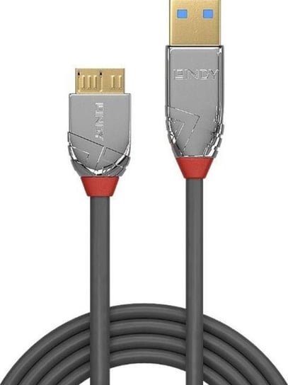 Kabel USB-A - microUSB-B LINDY 36656, 0.5 m Lindy