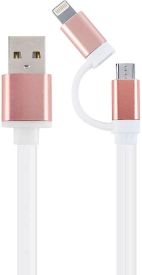 Kabel USB-A - microUSB/Lightning GEMBIRD Combo CC-USB2-AM8PmB-1M-PK, 1 m Gembird