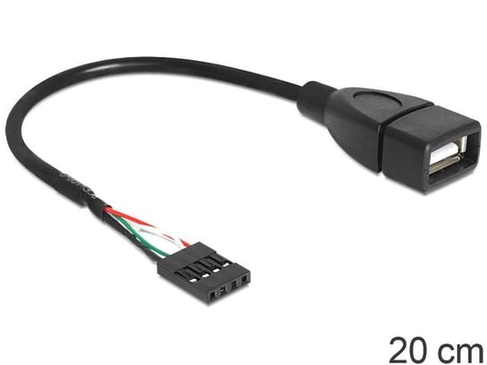Kabel USB-A - Pin-header DELOCK, 20 cm Delock
